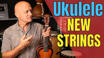 Get Your New Ukulele Strings in TUNE! #ukulele