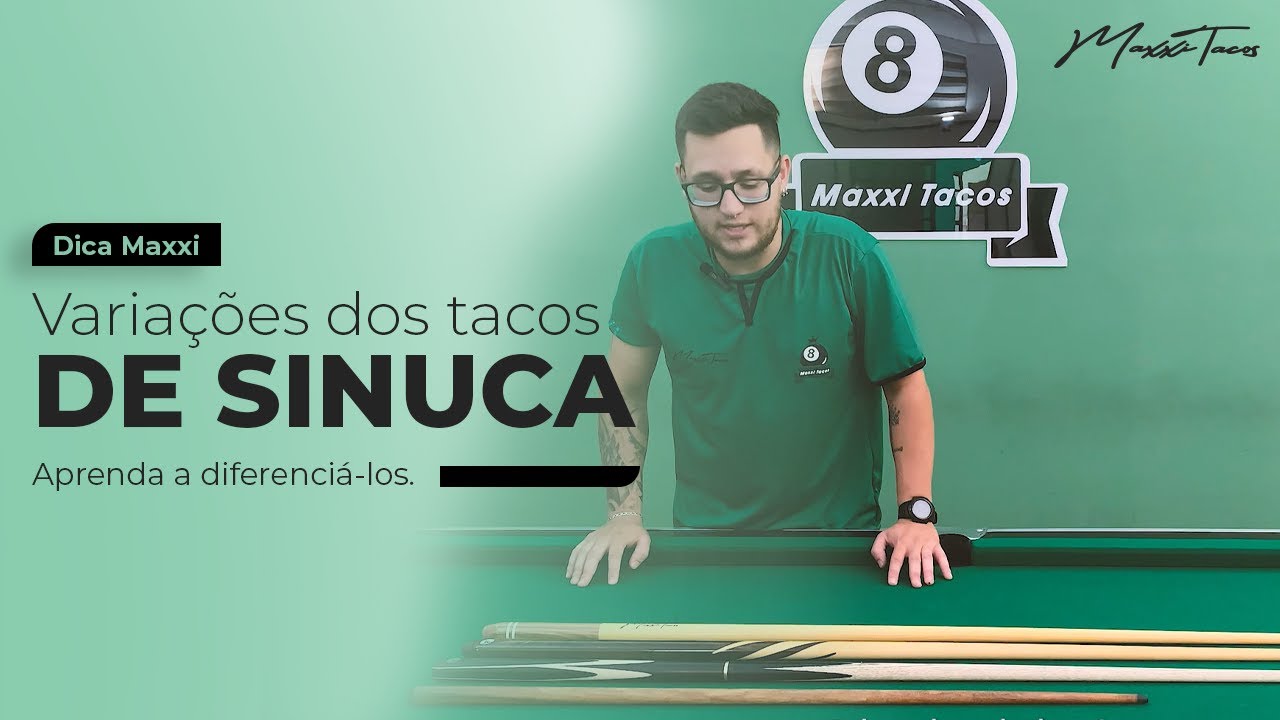 Taco De Sinuca Titânio Buffalo Fibra De Carbono 