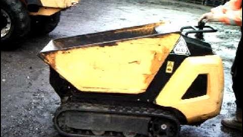 JCB HTD5 Dumpster high tip tracked dumper barrow