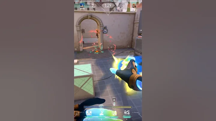 Neon ult is broken 🥵🔥 raze ult vs neon ult in valorant 😱😳 #neon #raze #valorant #1vs1 #4k #reyna