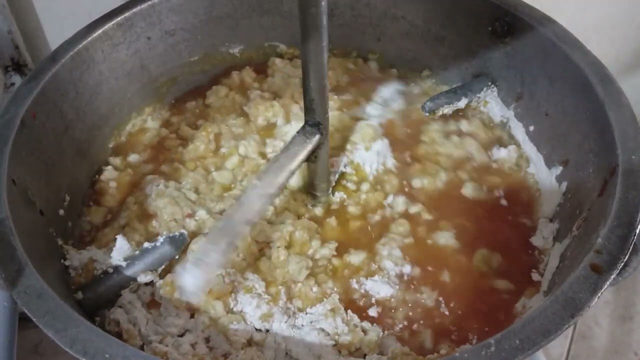 Receita 12 500kgs de massa de nhoque de batata