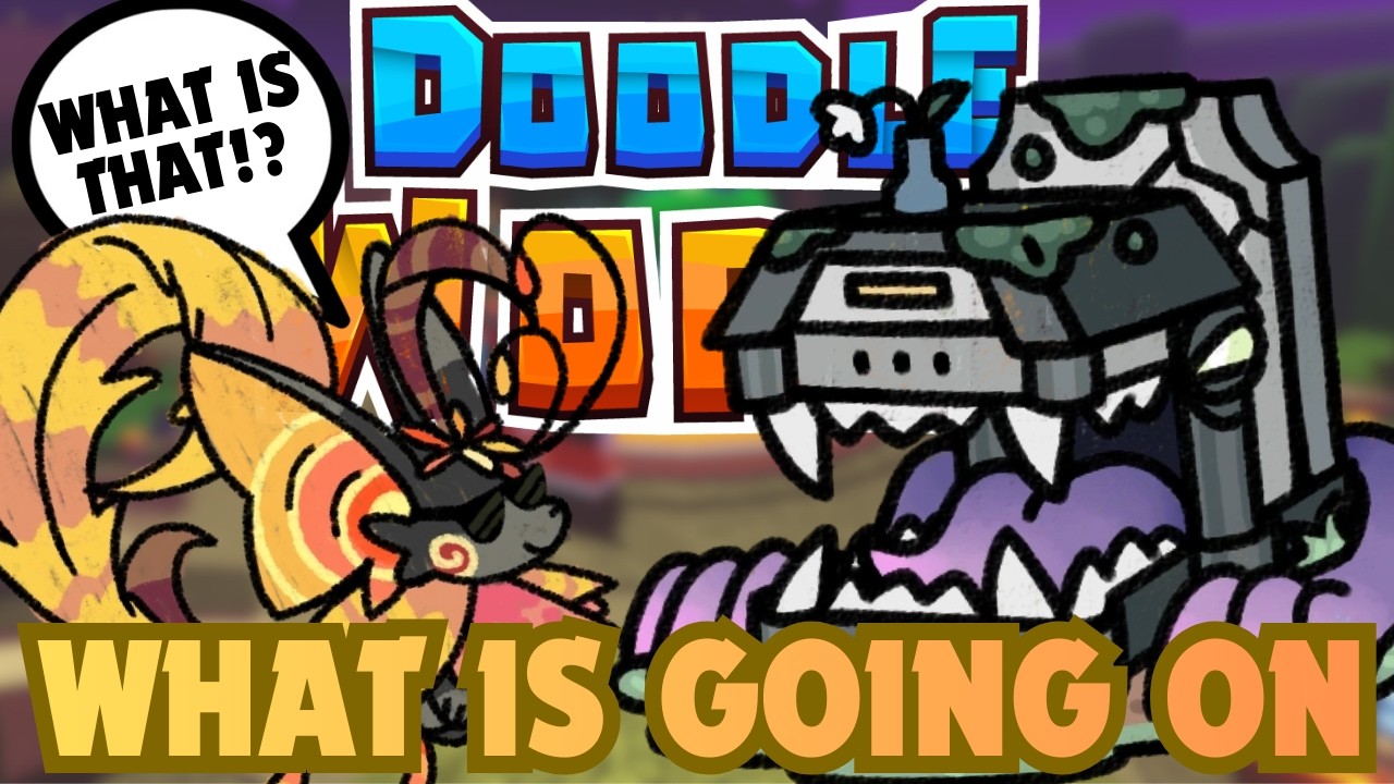 Что это за новые каракули, чувак? Что это такое? - Doodle World PvP