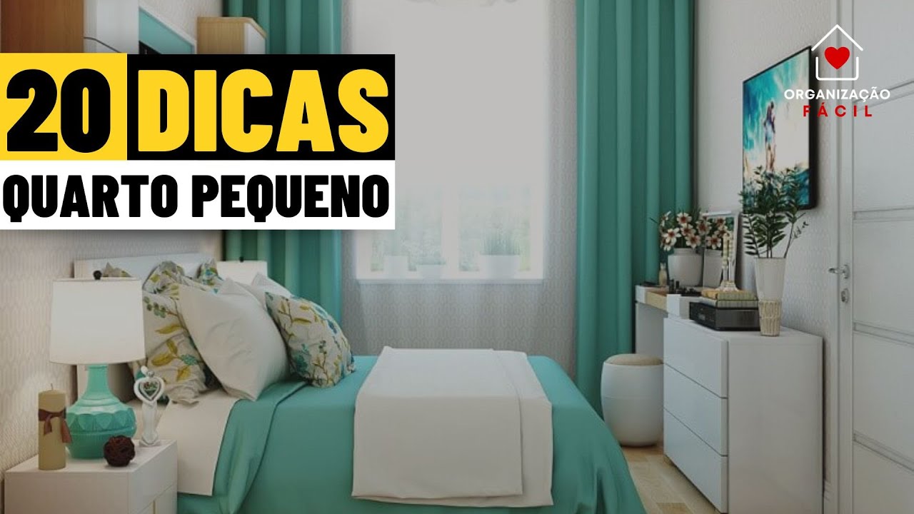 ✨ 20 Dicas Incríveis para Organizar e Decorar Quarto Pequeno! 🛏️✨