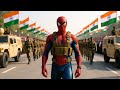 Spiderman Vs Venom Vs Captain America 😱 | Real Life Battle Dekho Abhi ! #video #dc #marvel #viral
