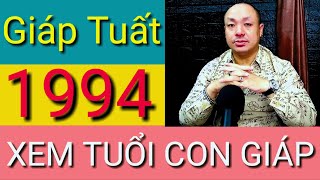 TỬ VI - NHÂN TƯỚNG 1368: #230: TUỔI GIÁP TUẤT 1994 - NAM NỮ - ĐẶC ĐIỂM - TÍNH CÁCH  -  ƯU NHƯỢC ĐIỂM