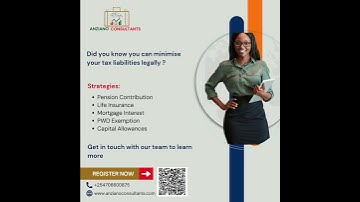 Personal Tax Planing in Kenya | Strategies to Legally Minimise Tax Liabilities