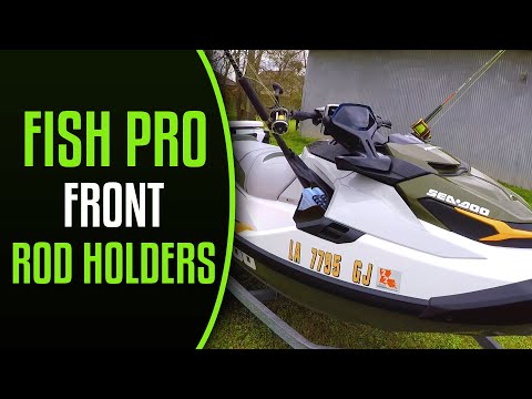 fish pro rod holders SeaSucker MF5083 Integrated tools storage for total convenience Fish Pro Footwell Rod Holder