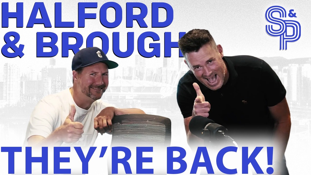 Halford & Brough are back!  Radio legends re-launch their show with the Nation Network.