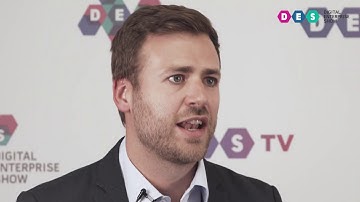 Miguel Olías, Manager in charge of the Cyber Strategy (Deloitte) at #DES2019 Digital Enterprise Show