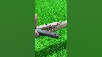 Handmade a simple Trigger mechanism # Craft Bamboo # DIY # For you enjoy