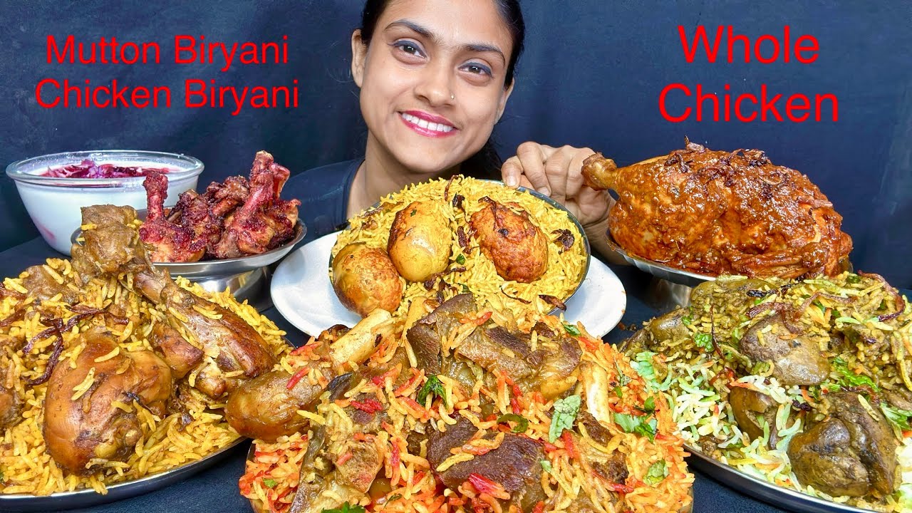 Chicken Biryani Mutton Biryani Chicken Kaleji Biryani Egg Biryani Whole Chicken Curry ChickenLolipop