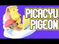 RE-MENT  Pokemon Terrarium Collection 5 //  pikachu &  Pigeon