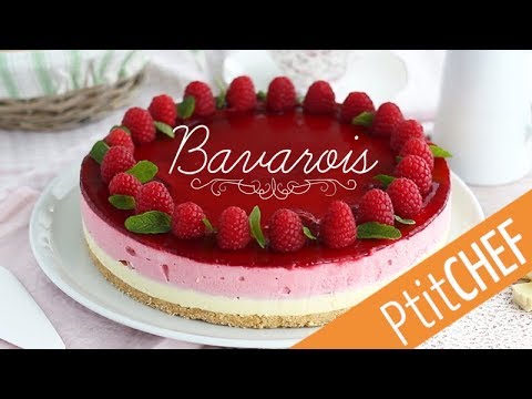 Recette de bavarois framboise / chocolat blanc - Ptitchef.com