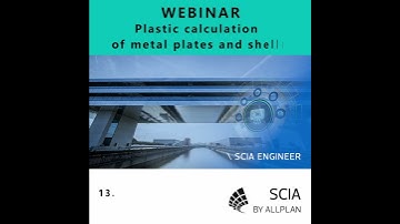 Plastic calculation of metal plates and shells in SCIA Engineer 25.mp4