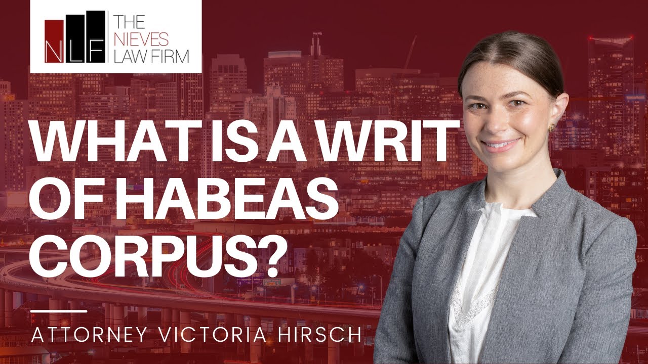 What's a Writ of Habeas Corpus (PC 1473) in California? California