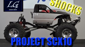 SCALE ADVENTURES - Project SCX10 Part 3 Shock setup New body