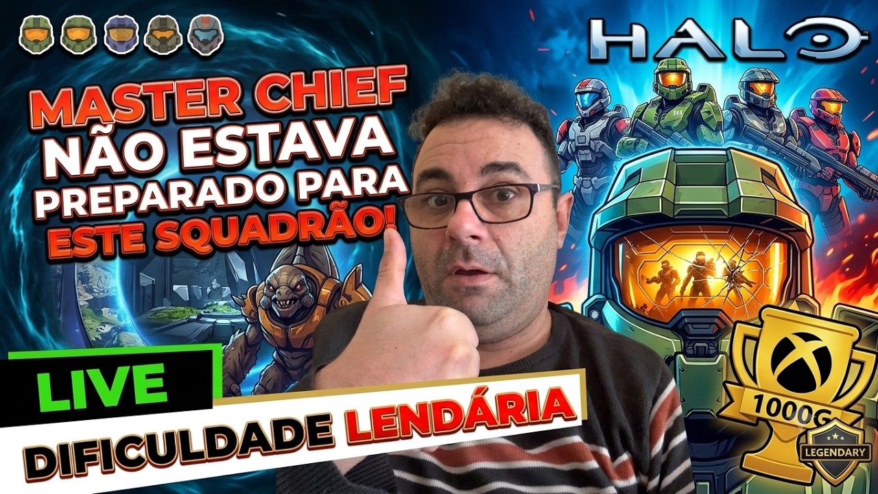 Master Chief Não Estava Preparado Para Este Esquadrão! | Halo Lendário 🎮💥