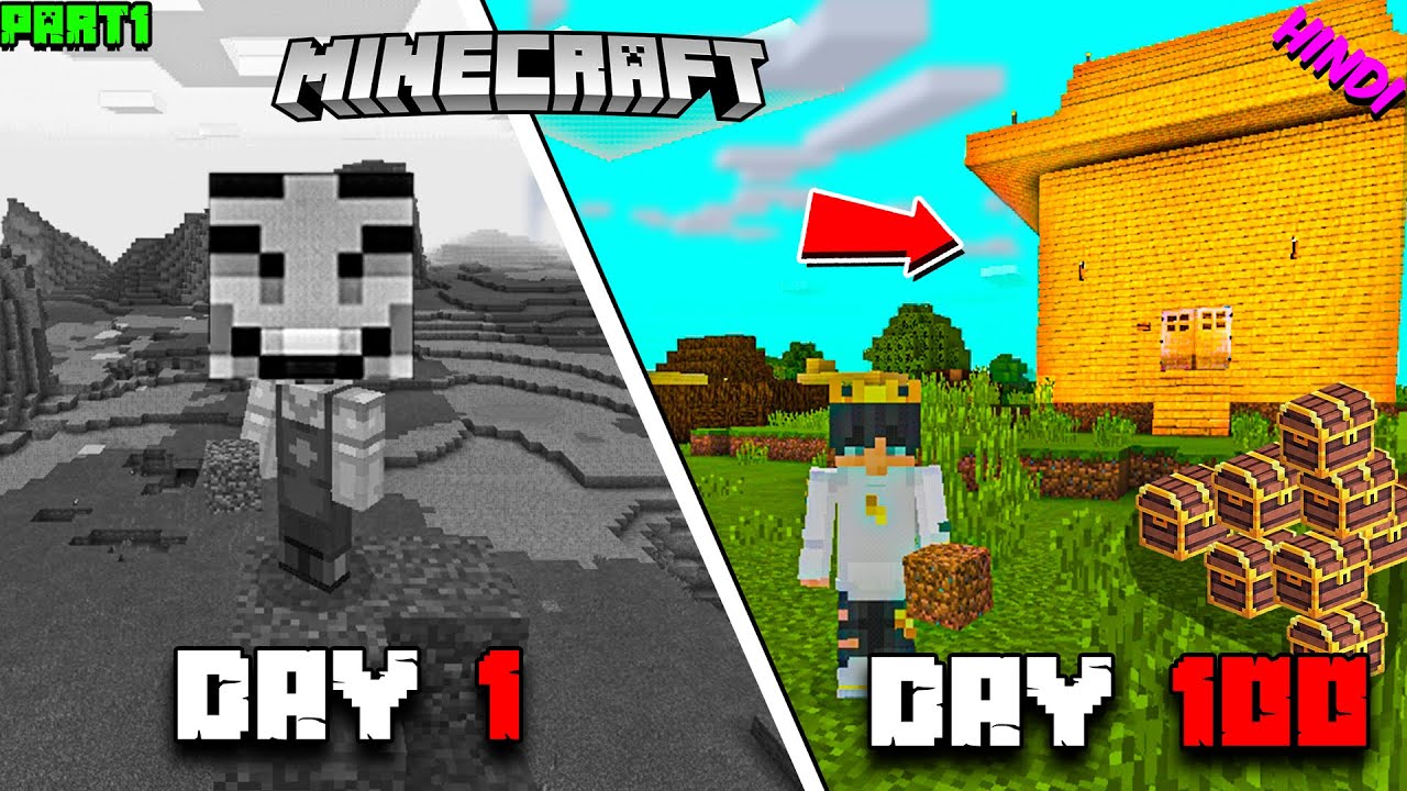 I Survived 100 Days in DESERT ONLY WORLD in Minecraft HARDCORE & Earn ...