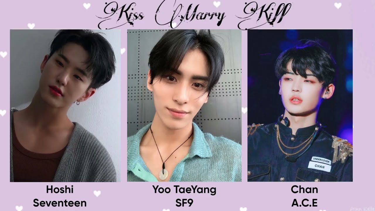 [Kpop game] Kiss Marry Kill (Hidden card ver.)