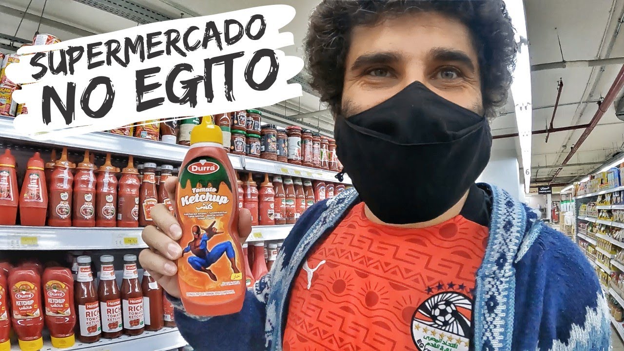 COMO É UM SUPERMERCADO NO EGITO