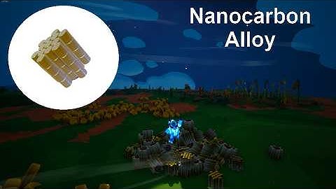How to make nanocarbon alloy | ASTRONEER