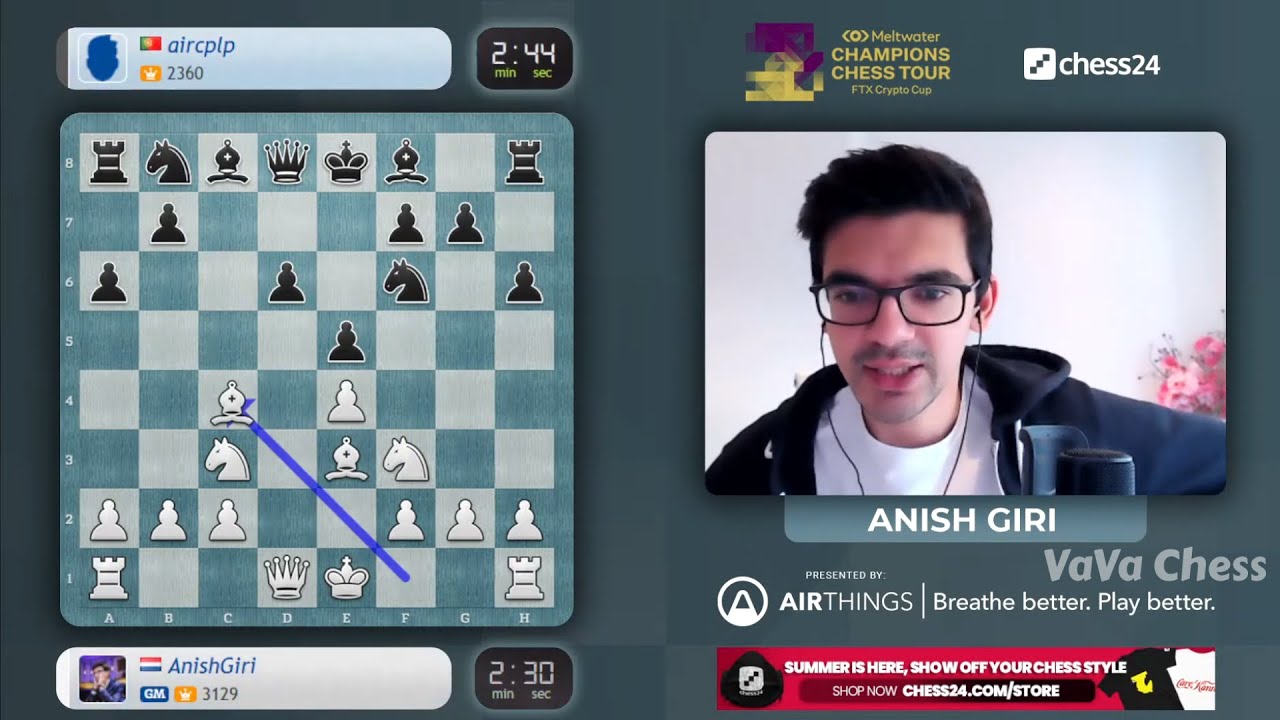 Anish Giri's Home Tour  Champions Chess Tour 