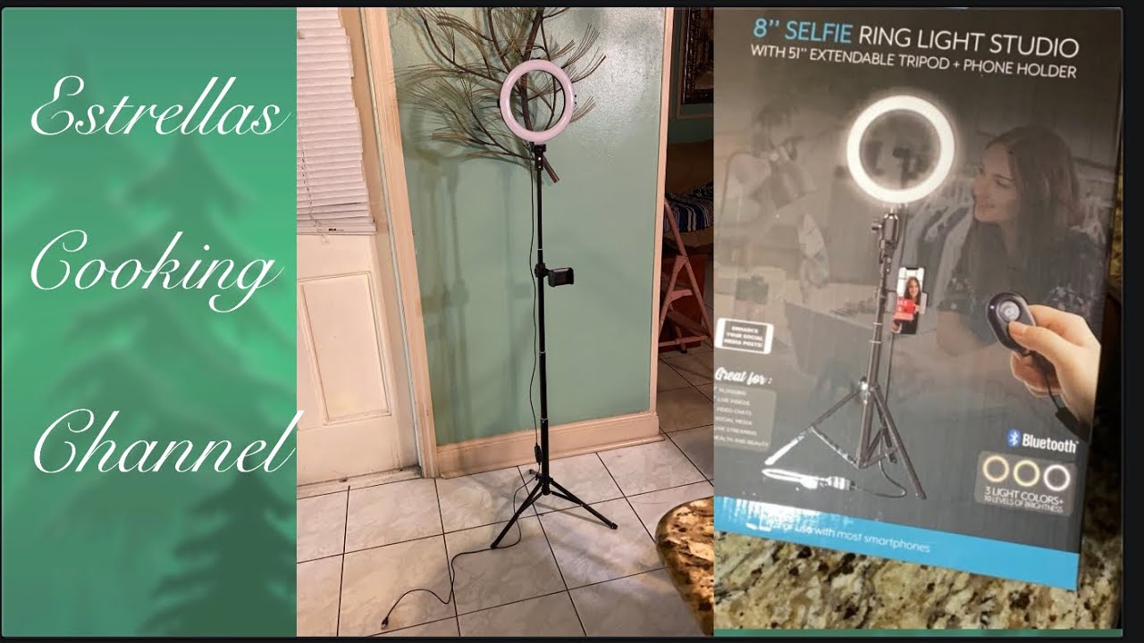 UNBOXING SELFIE RING LIGHT STUDIO YouTube