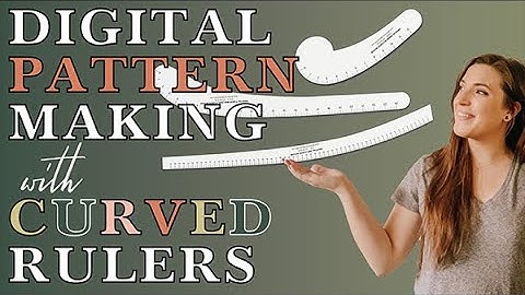 Using Digital Patternmaking Curved Rulers to Create Digital Patterns in Illustrator