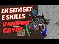 Tibia sem set e Skills: EK hunt solo na Vampire Crypt