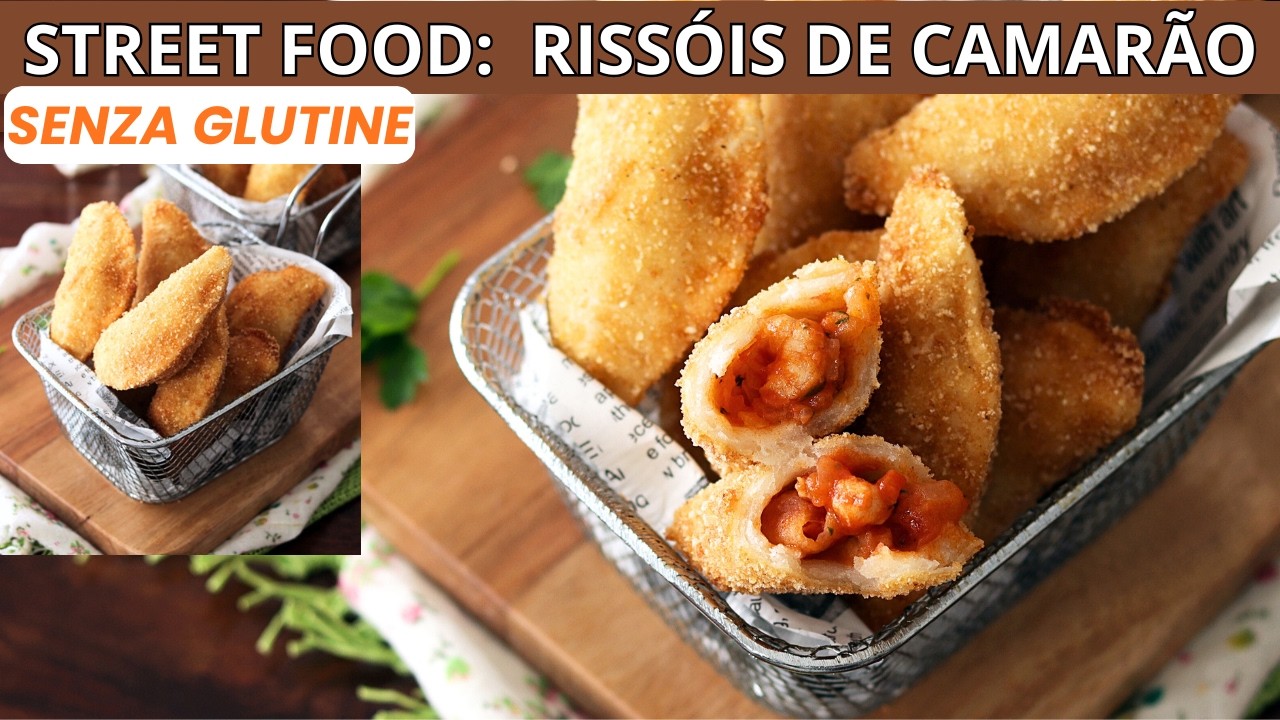 Rissóis de camarão: Lo street food portoghese ma senza glutine