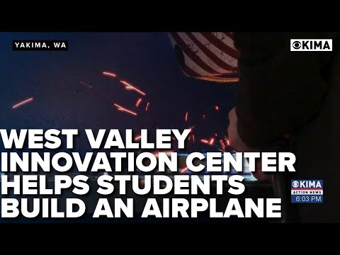 West Valley Innovation Center Helping Students Make a Plane