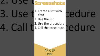 AP CSP Create Task 2026 Submit April 30th #apcsp #createtask #computersciencestudents