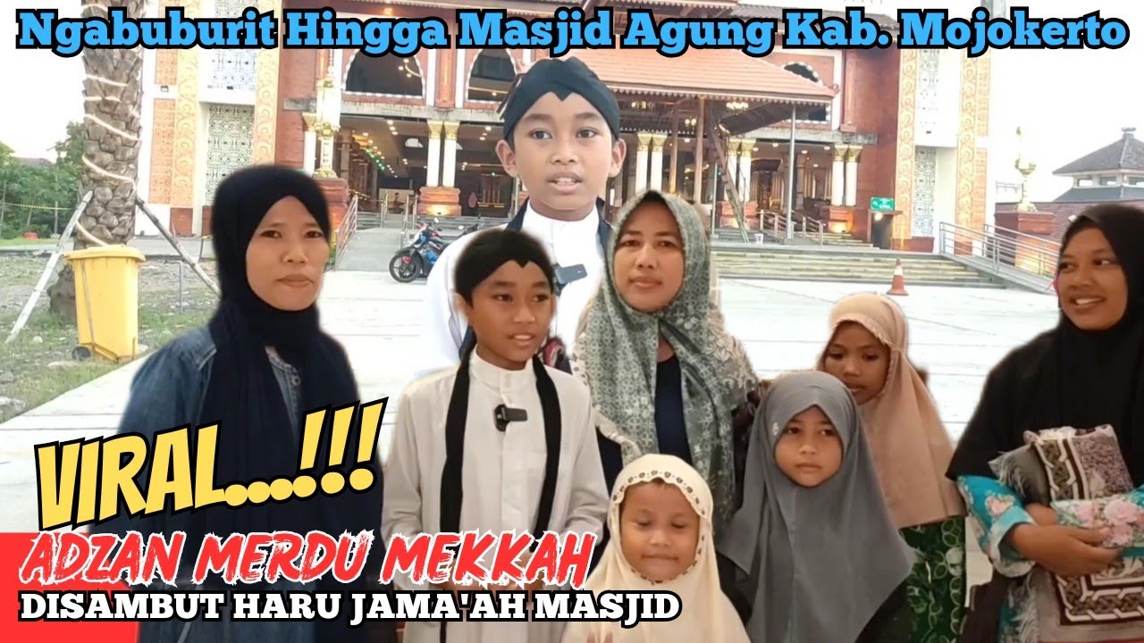 Viral! Child Prodigy's Melodious Adhan in Mecca Moves People to Tears After Hugging and Kissing T...