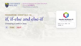 if, if-else and else-if in Java: Choose a Path, Test Every Boundary | Programming Essentials