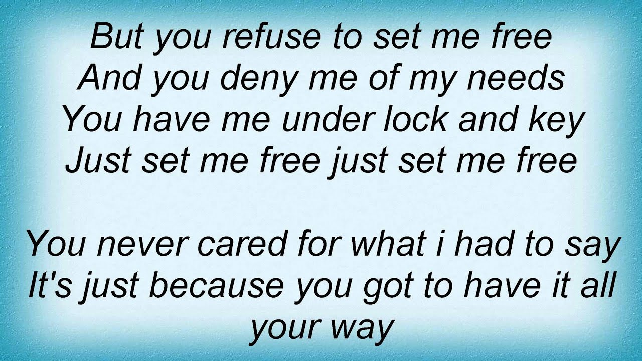 Utopia Set Me Free Lyrics YouTube Utopia set me free lyrics youtube