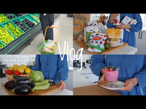 70| Market Alışverişi 🛒, Buzdolabı Düzeni 🍋, Chia Puding 🫐