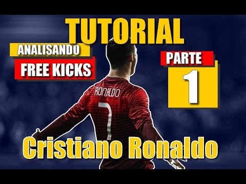 Como bater falta igual o Cristiano Ronaldo | Tutorial Free Kick CR7  APRENDA A CHUTAR IGUAL CR7