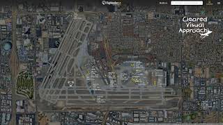 Las Vegas KLAS Flightradar24 Livestream with Tower Live Air Traffic Control 10/07/2025
