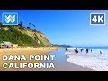 🌊 Walking from Dana Strands Beach to Salt Creek Beach in Dana Point, California USA 🎧 ASMR 【4K】