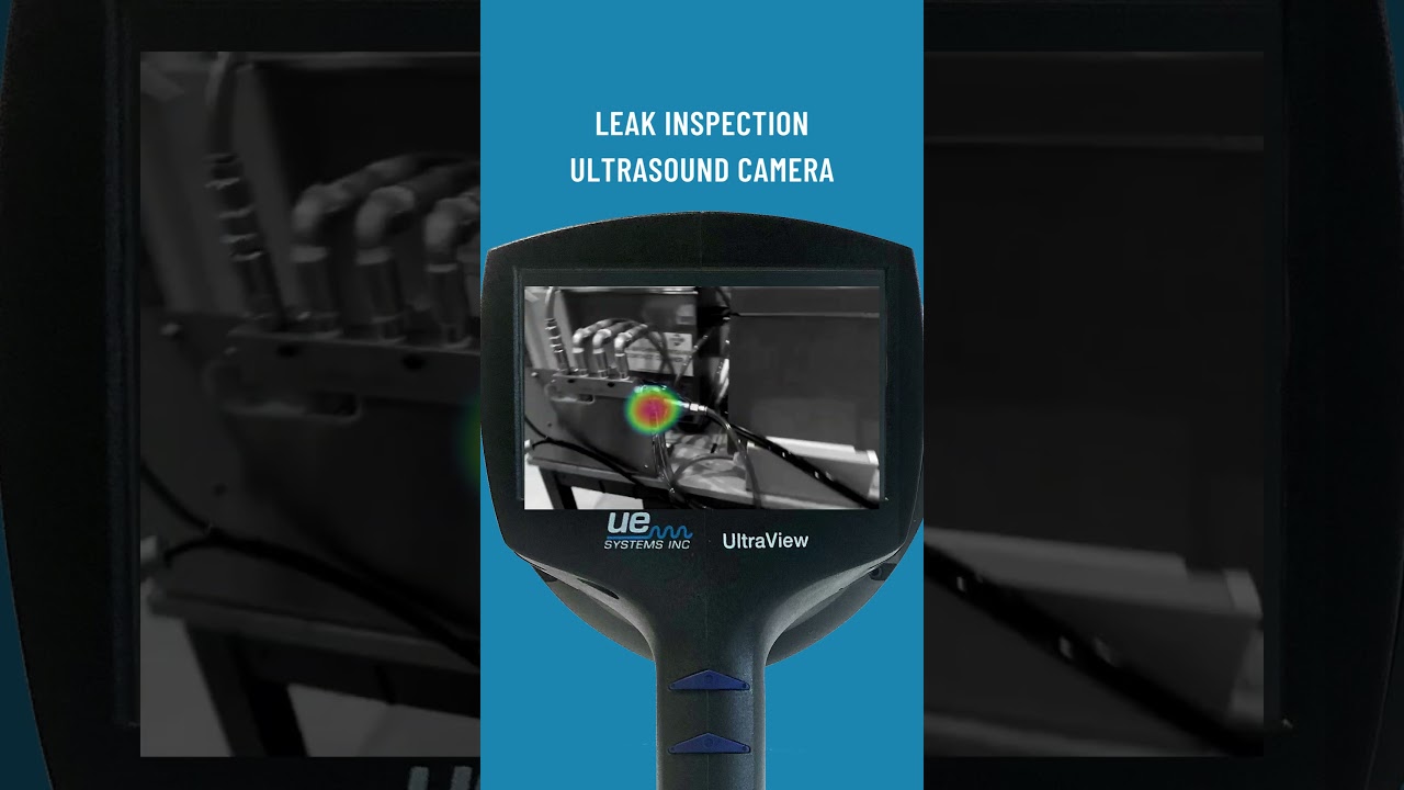 Valve leaks detection in 4 seconds with UltraView ultrasound camera by UE Systems