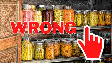 7 DEADLY Food & Water Storage Mistakes You