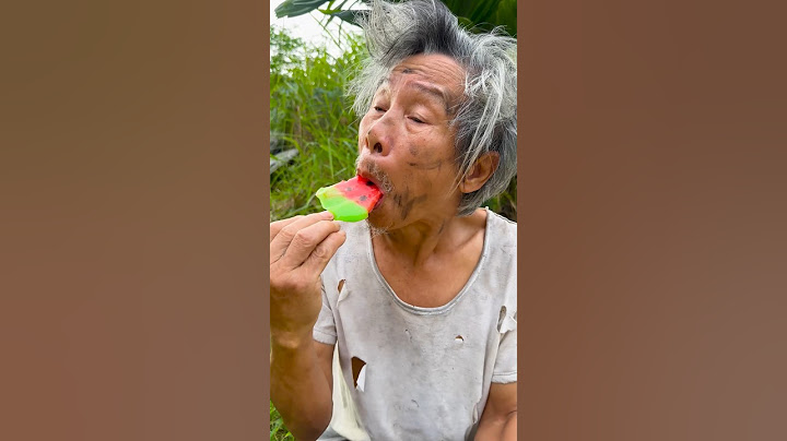 Homeless Old Man Eats Watermelon Ice Cream for the First Time#short