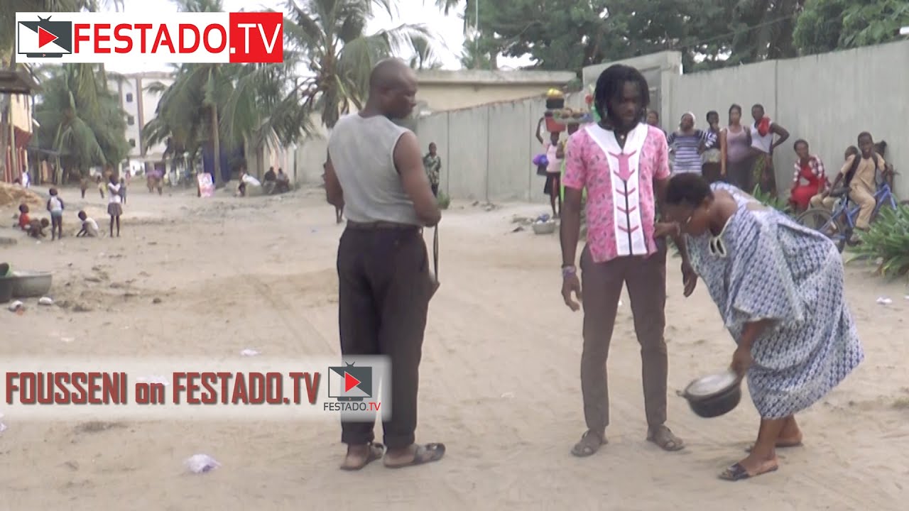FESTADO.TV EWE | Fousseni steal yam, but Bedzo pay | Fousseni vole igname, mais Bedzo fait les frais