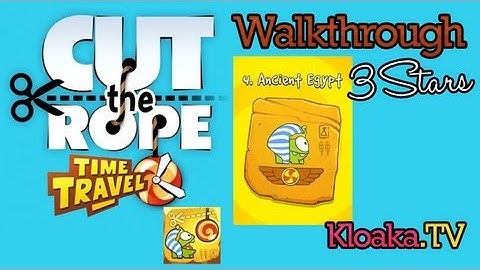 Cut The Rope Time Travel - Ancient Egypt Walkthrough (3 Stars) Levels 4-1 to 4-15