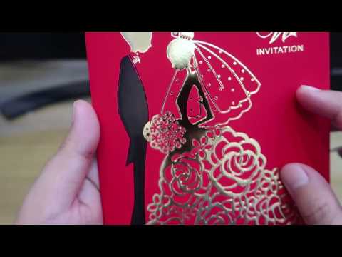 Video Mẫu thiệp cưới mới - Mẫu thiệp đơn giản mà sang trọng... - youtube