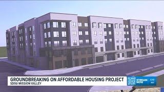 Groundbreaking on affordable housing project at SDSU's Mission Valley campus