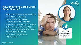 eClinPro    Importance of The Use of Electronic Source