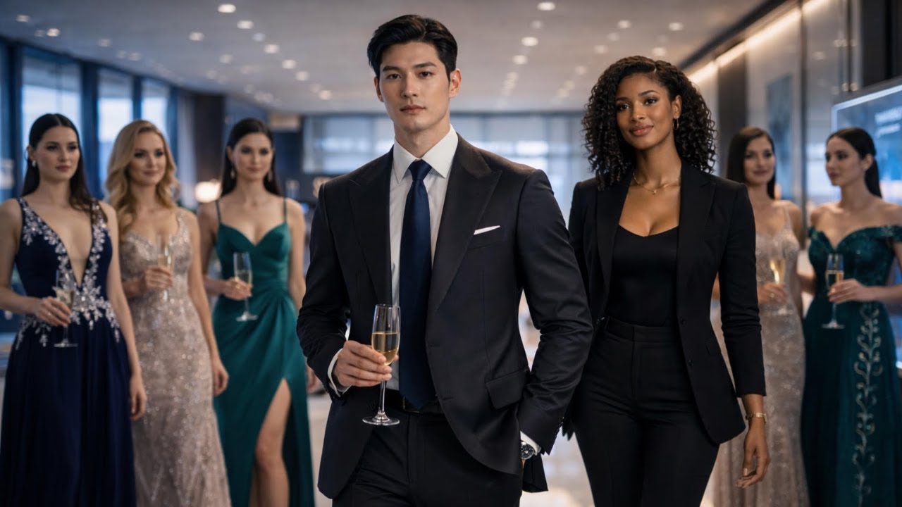 Korean Billionaire CEO Walked Past 50 Supermodels, But Froze When A Black Woman Laughed
