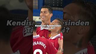 CRİSTİANO JR BABASININ ÖPÜCÜĞÜNDEN TİKSİNİYOR😅 #football #shorts #ronaldo Resimi