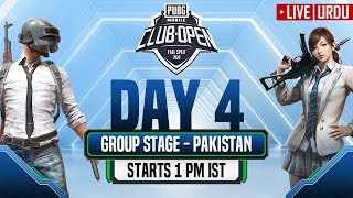 [Urdu] PMCO Pakistan Group Stage Day 4 | Fall Split | PUBG MOBILE CLUB OPEN 2020